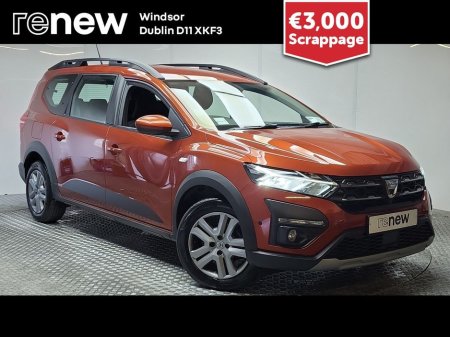 2023 Dacia Jogger TCe 110 Comfort 7 Seats *SCRAPPAGE PRICE TODAY* €19,495
