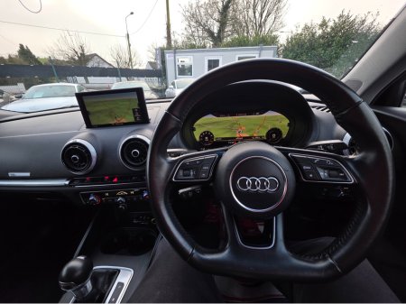 2017 Audi A3 SPORTS EDITION 1.4 TFSI  VIRTUAL COCKPIT - NAVIGATION -CARPLAY ANDROID AUTO - REVERSING CAMERA / PARKING SENSORS - DRIVE MODE €18,500 thumbnail