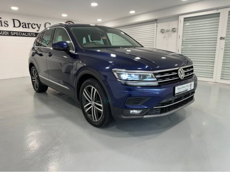 2018 Volkswagen Tiguan (182) TIGUAN 2.0TDI HIGHLINE DSG 4 MOTION VW/AUDI SPECIALISTS WWW.DENISDARCYCARS.IE €26,950