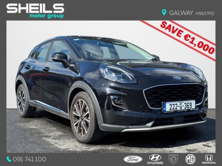 2022 Ford Puma AUTOMATIC - LOW KMS - 1 LADY OWNER - Titanium €23,450
