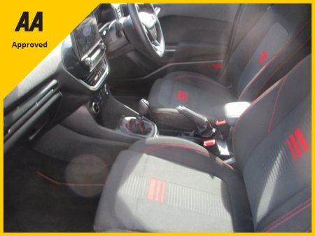 2022 Ford Fiesta ST-LINE 1.0TURBO 125PS  SPORTS BODY KIT   HIGH SPEC WITH PARKING PACK REVERSE CAMERA HEATED SEATS AND STEERING WHEEL AND SELF PARK. 12 MONTHS WARRANTY AND 12 MONTHS AA COVER €19,950