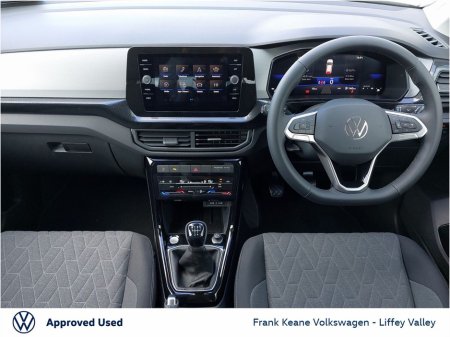 2025 Volkswagen T-Cross EDITION 75 1.0TSI 95BHP *PURE WHITE* *DELIVERY KMS* *252D REG* *BIG SAVINGS VS NEW CAR* *WHILE STOCKS LAST* *PCP 3 YRS FROM €276PM* €29,995
