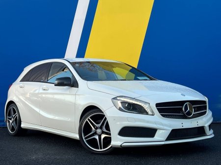 2014 Mercedes-Benz A Class A180 AMG-LINE 1.6 // COMPLETE MERCEDES SERVICE HISTORY // NEW NCT UNTIL 02/28 // AMG-LINE LEATHER HEATED SEATS €14,950