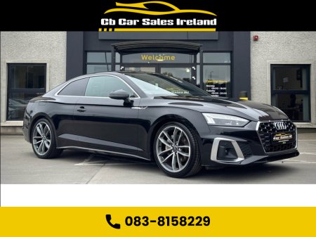 2022 Audi A5 2.0 TFSI 40 S line Coupe 2dr Petrol S Tronic 204 BHP MODEL! REVERSE CAM, VIRTUAL COCKPIT €39,900
