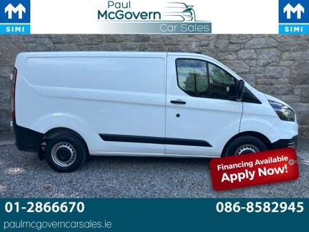 2021 Ford Transit Custom 300S BASE 2.0 TD 130BHP M6 FWD 3DR**//**ONLY 81000KM**//**€13500 + VAT 23%  €3105 = €16605