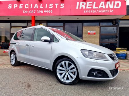 2021 SEAT Alhambra 2.0 DIESEL  150 BHP LEATHER, AUTOMATIC LOW MILEAGE €32,900