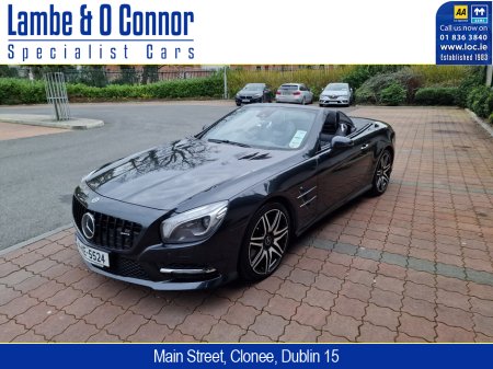 2014 Mercedes-Benz SL Class SL 350 3.5 AMG SPORT *** MAGNETITE BLACK METALIC / ANTHRACITE LEATHER *** AIRSCARF **** LOW MILEAGE **** €44,950