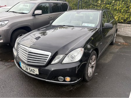 2011 Mercedes-Benz E Class 220 CDI BLUE EFFICIENCY ELEGANCE 4DR AUTO