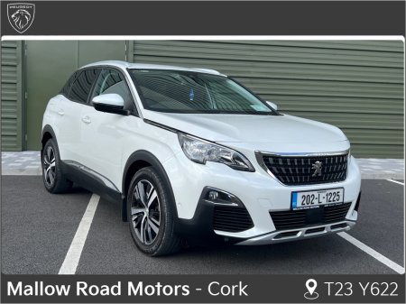 2020 Peugeot 3008 ALLURE 1.5 BLUE HDI 130 6 6.2 4DR €22,950