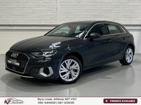 2021 Audi A3 Sportback Sport 40 TSFI-e PHEV 200bhp 5dr Auto - 212 Reg €25,995