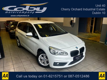 2015 BMW 2 Series Gran Tourer 1.5 Grand Tourer 7SEATS Auto. Immaculate Car with 84km, New NCT done before collection. Sat Nav, Reverse Camera, MFSW, Dual Climate, Bluetooth, Full Electrics and much more. €14,950