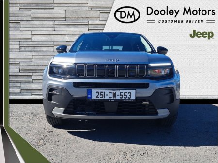 2025 Jeep Avenger AVENGER BEV 54KWH ALTITUDE 156HP €31,950
