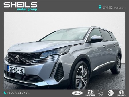 2021 Peugeot 5008 1.5 Diesel Allure 130BHP 7 Seats €34,950