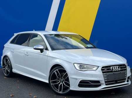 2015 Audi S3 2.0 TFSI QUATTRO AUTO // SERVICE HISTORY // LEATHER HEATED & POWERED SPORT SEATS // ACTIVE RADAR BRAKE ASSIST €22,950