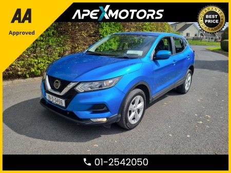 2019 Nissan Qashqai FINANCE ARRANGED * 1.5 DCI ACENTA PREMIUM ( TOP-SPEC ) * NEW NCT DEC-26 * LOW TAX APR-26 * 6-STAMPS SERVICE HISTORY * AA APPROVED * 101 SAFETY CHECKLIST * IMMACULATE* COLOUR REVERSE CAMERA* 01-2542050 €19,949