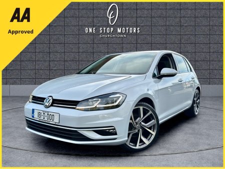 2018 Volkswagen Golf MK7.5 *CRAYON COLOUR* DIGI DASH / HIGHLINE 1.4L / AUTO / AS NEW CONDITION €19,900