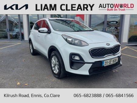 2021 Kia Sportage K2 MHEV HP 5 5DR €25,995
