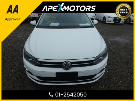 2019 Volkswagen Polo FINANCE ARRANGED * 1.0 NEW MODEL  * TOP-SPEC * TSi-COMFORTLINE * NEW NCT SEP-27 * AUTOMATIC (DSG) * ONLY 25K KMs * AA APPROVED * 101 SAFETY CHECKLIST * IMMACULATE * COLOUR REVERSE CAMERA * 01-2542050 €17,749