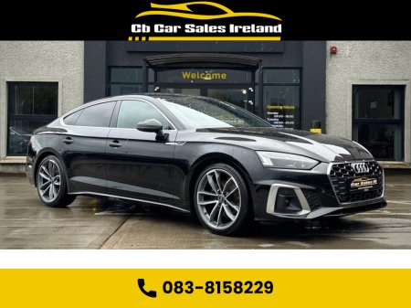 2022 Audi A5 2.0 TDI 35 S line Sportback 5dr Diesel S Tronic Euro 6 (s/s) (163 ps) 1 OWNER + VIRTUAL COCKPIT + REVERSE CAM + HEATED FRONT SEATS €40,900