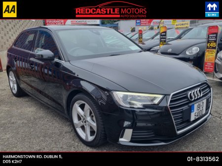 2019 Audi A3 Petrol **AUTO** (NCT 10/26)