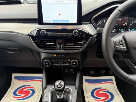 2021 Ford Kuga TITANIUM 5DR 1.5 TD 120 S6.2 M6 F, €85 p/w & €6,950 Trade in / Deposit , Titanium Spec , Front & Rear Sensors , Privacy Glass , Sat - Nav  , Apple Car Play & Android Auto , NCT , Warranty , Service €23,950 thumbnail