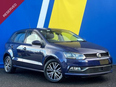 2016 Volkswagen Polo ALLSTAR 1.2 TSI AUTO // DIAMOND CUT ALLOYS // REVERSE CAMERA // DIGITAL CLIMATE CONTROL €13,950