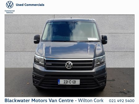 2022 Volkswagen Crafter VAN 35 2.0TDI 177BHP MEDIUM WHEEL BASE HIGHLINE AUTOMATIC 4-MOTION WITH TOWBAR & HEATED SEATS (VAT INVOICE) €32,516 thumbnail