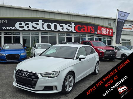 2018 Audi A3 1.4 TFSI -FULL LEATHER PACK SMARTPHONE INTERFACE- SATNAV - VIRTUAL COCKPIT - NAVIGATION REVERSING CAMERA -BLIND SPOT - PARKING SENSORS- LEATHER €21,950