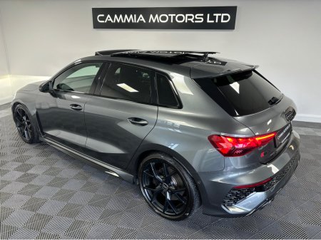 2022 Audi RS3 AUDI RS3 8Y 400BHP*PANORAMIC SUNROOF*HEATED LEATHER RS STAMPED SEATS*BANG & OLUFSEN SPEAKERS*ELECTRIC TAILGATE*REVERSE CAMERA & SENSORS*KEYLESS ENTRY & START*PARK ASSIST*FINANCE AVAILABLE & TRADE INS* €84,950