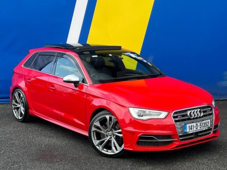2014 Audi S3 QUATTRO 2.0 TFSI // TILT & SLIDE OPENING PAN ROOF // 300 BHP ALL-WHEEL-DRIVE // LEATHER POWERED & HEATED SPORT SEATS €21,950