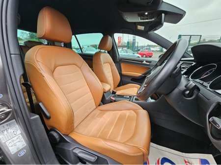 2014 Volkswagen Golf (142) 1.4 TAN LEATHER HIGHLINE SEATS REV-CAMERA HI-SPEC STUNNING CAR €13,950