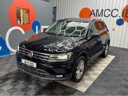 2018 Volkswagen Tiguan €24950! 2018 VW TIGUAN 2.0 TDI AUTOMATIC 4 MOTION HEATED LEATHER SEATS FRONT & REAR - CRUISE CONTROL - CARPLAY/ANDROID AUTO - REVERSE CAMERA - MEMORY SEATS - HEADS UP DISPLAY - €24,950