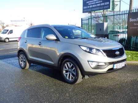 2015 Kia Sportage 1.7 CRDI PLATINUM COMMERCIAL // 02/26 CVRT // GREAT CONDITION // NO VAT // LEATHER, CRUISE AND PARKING SENSORS // €6,950