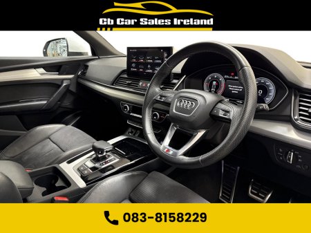 2022 Audi Q5 2.0 TDI 40 S line Sportback 5dr Diesel S Tronic quattro Euro 6 (s/s) (204 ps) 1 OWNER + VIRTUAL COCKPIT + REVERSE CAMERA + HEATED SEATS €51,400