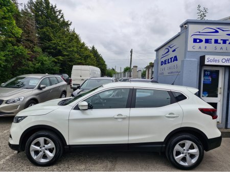 2018 Nissan Qashqai ACENTA 1.5 DCI 110BHP NCT 05/27 FINANCE AVAILABLE @ €57 PER WEEK 2 KEYS/ BLUETOOTH/ CRUISE CONTROL/ USB/ AUX/ ELECTRONIC HANDBRAKE/ HISTORY CHECKED €12,700
