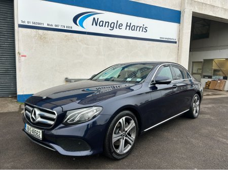 2018 Mercedes-Benz E Class E220 D. AUTO. FULL LEATHER. LOW KMS.  FINANCE AVAILABLE. TRADE IN WELCOME. www.nangleharris.ie. ALL CARS CHECKED WITH MOTORCHECK.IE CALL 01 5620011
