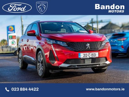 2021 Peugeot 3008 2021 Peugeot Red 1.2 PureTech 130bhp Allure €23,950