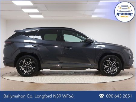 2022 Hyundai Tucson Tucson N Line T-Gdi Phev 4X4 A N Line T-GDi 265 4 WD PHEV 13.8 kWh Motor 91BHP /67kw Auto Start/Stop €33,950 thumbnail