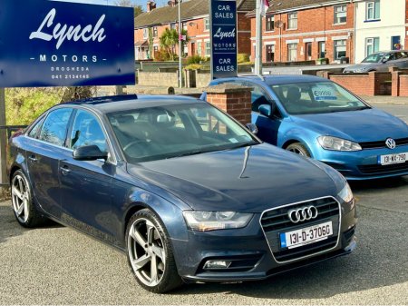 2013 Audi A4 2.0 TDI 6 speed manual €9,950