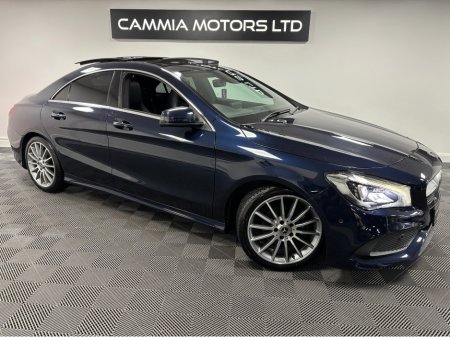 2018 Mercedes-Benz CLA Class MERCEDES-BENZ CLA 180 AMG LINE*PANORAMIC SUNROOF*HEATED AMG BUCKET SEATS*ELECTRIC MEMORY ADJUSTABLE*REVERSE CAMERA*HARMAN KARDON SPEAKERS*CRUISE CONTROL*FINANCE AVAILABLE TRADE INS WELCOME* €23,950