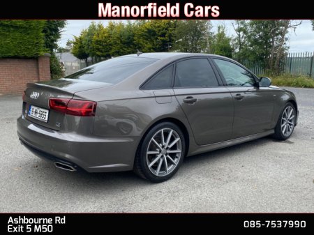 2016 Audi A6 S LINE BLACK EDITION ULTRA 2.0 190BHP DIESEL AUTOMATIC 4DR SALOON *TOP SPEC* *2 OWNERS FROM NEW* *LOW KMS* *NCT 09/2026* *€200 ROAD TAX* *FINANCE ARRANGED TODAY* €19,950