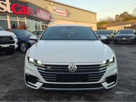 2018 Volkswagen Arteon 2.0 TSI R LINE EDITION 280BHP VIRTUAL DASH FULL LEATHER HEATED ELECTRIC SEATS SAT NAV CARPLAY ANDROID AUTO BLIND SPORT PARKING SENSORS SELF PARKING ASSIST 360 CAMERA €29,500 thumbnail