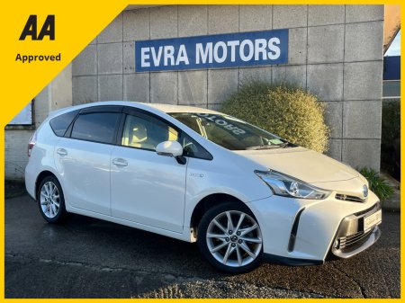 2018 Toyota Prius Alpha 7 SEATER AUTOMATIC HYBRID 1.8 PETROL //HALF LEATHER SEATS//ELECTRIC DRIVERS SEAT//KEYLESS ENTRY//ADAPTIVE CRUISE CONTROL// €21,950