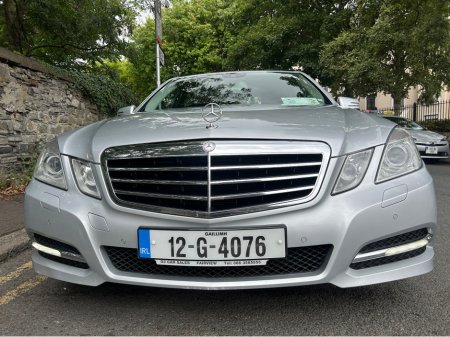 2012 Mercedes-Benz E Class 220 CDI BLUEAUTOMATIC LEATHER  INTERIOR EFFICIENCY AVANTGARDE €5,995