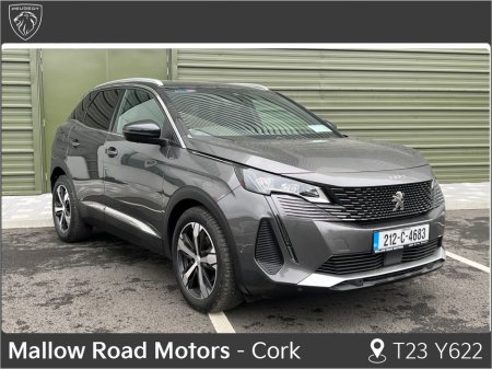 2021 Peugeot 3008 FL GT 1.2 130 AUTOMATIC 6 6.3 4DR €29,950