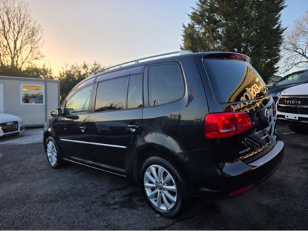 2013 Volkswagen Touran ( 132 REG  )1.4 TSI HIGHLINE EDITION  7 SEATER ALLOYS SIMI DEALER - SPECIALISING IN IMPORTS OF GERMAN AUTOMATIC HI SPEC CARS €10,950 thumbnail