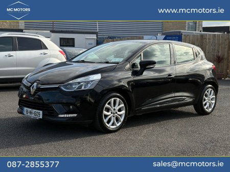 2018 Renault Clio FREE 12 MONTH WARRANTY + NCT  + 2 PREVIOUS OWNERS €10,950