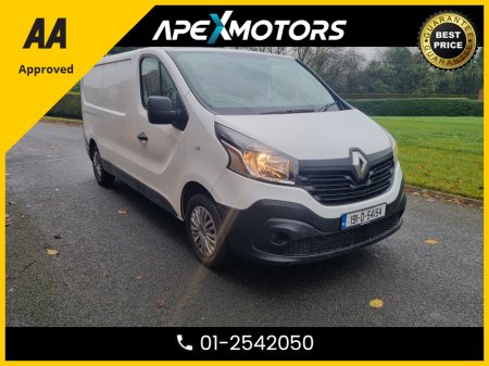2019 Renault Trafic FINANCE ARRANGED * LL29 BUSINESS DCI * AA APPROVED * 101 SAFETY CHECKLIST * IMMACULATE * TOP-SPEC BUSINESS EDITION * LOW LOW MILES * CVRT  OCT-25 * LOW TAX * 12-MONTH ROADSIDE ASSIST * 01-2542050 €15,949