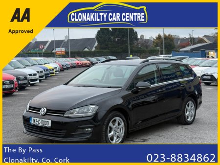 2014 Volkswagen Golf Low Mileage Vw Golf Estate 1.2 Petrol Tsi Auto €12,950