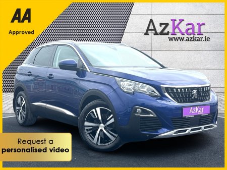 2019 Peugeot 3008 2019 ALLURE BLUE 1.5 HDI €98 P/W WITH NO CASH DEPOSIT 10 DAY SALE NOW ON!! €19,995